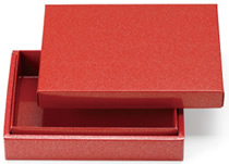 鰻容器 印籠タイプ No.7朱