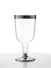 プラスティックシルバー・ カップ・シャンパン