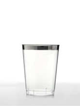 プラスティックシルバー・ カップ・シャンパン