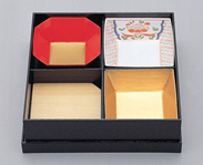 縁高　松花堂（小）