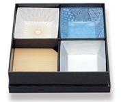 縁高 松花堂（小）紙皿使用例