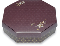 八角点心箱 螺鈿（らでん）