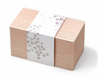 折箱 長折二段重セット 銀彩