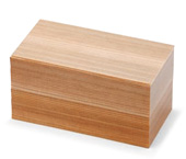 折箱　長折二段重 多聞杉（小）