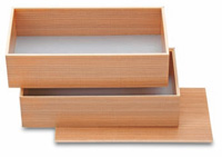 折箱　長折二段重 多聞杉（大）