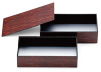 折箱　桜木長折二段重 （小）