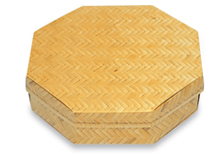 八角弁当箱 竹柄